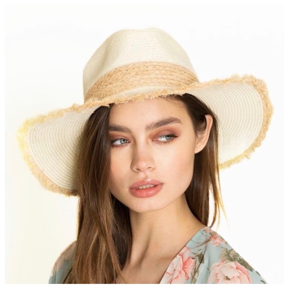 Boho Fabulous Straw Fedora Hat - Picture 3 of 5